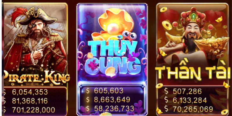 Nổ hũ thủy cung là trò chơi ăn khách tại nhiều nhà cái